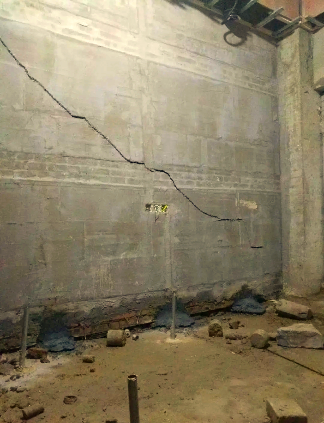 南京溧水县房屋下沉加固